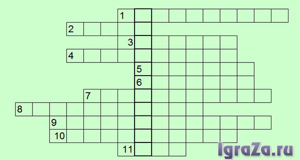 Crossword "Fundamentals of Entrepreneurship"