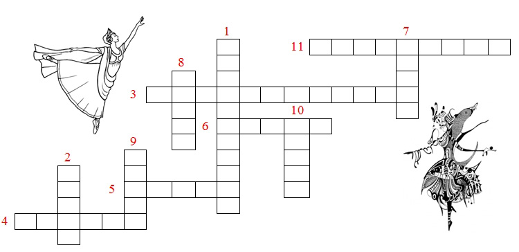 Crossword "The Birth of Ballet"