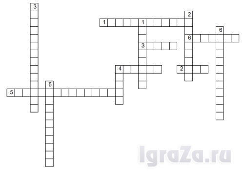 Crossword "Rights of the Child"