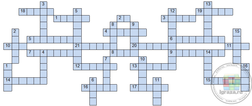 Crossword "Scientists - Physicists"