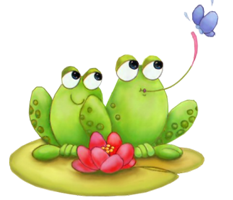 Merry frogs.