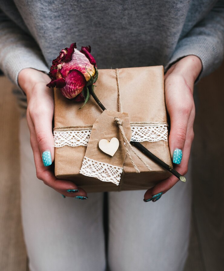 An example of an edible gift with design